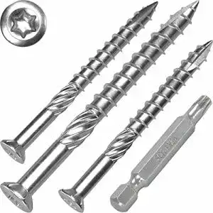 Terrassenschrauben screw rebel 5 x 60 t inox 500 stueck edelstahl