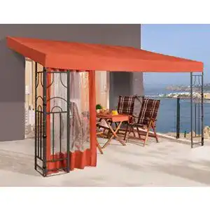 Terrassenueberdachung quick star anbau pergola romana 3x4m