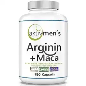 Testosteron booster aktivmens arginin maca hochdosiert