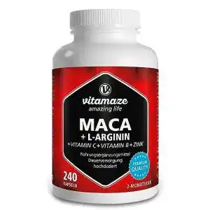 Testosteron booster vitamaze amazing life maca kapseln