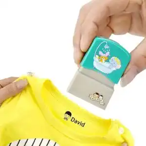 Textilstempel qk namensschilder fuer kleidung kinder schule