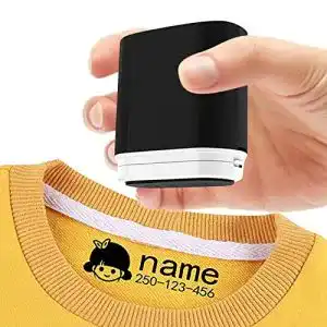 Textilstempel weiyoudp namenstempel fuer kleidung wasserfest