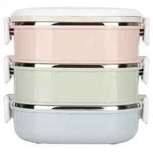 Thermo lunchbox atyhao tragbare bento box aus edelstahl