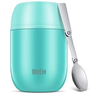 Thermo-Lunchbox WayEee Thermobehälter für Essen 450ml, 710ml