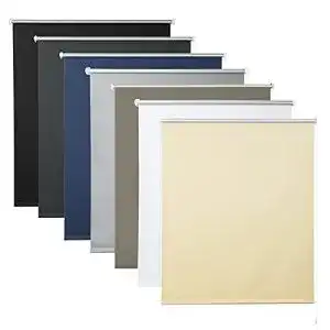Thermo rollo woltu verdunklungsrollo ohne bohren beige