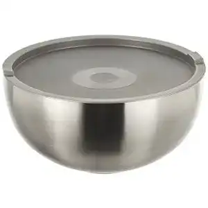 Thermoschuessel gsw 552301 mit kunststoffdeckel edelstahl silber