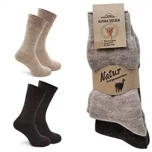Thermosocken mountrex alpaka socken wollsocken