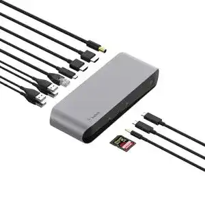 Thunderbolt 3 dock belkin thunderbolt 3 dock pro mit 08 m