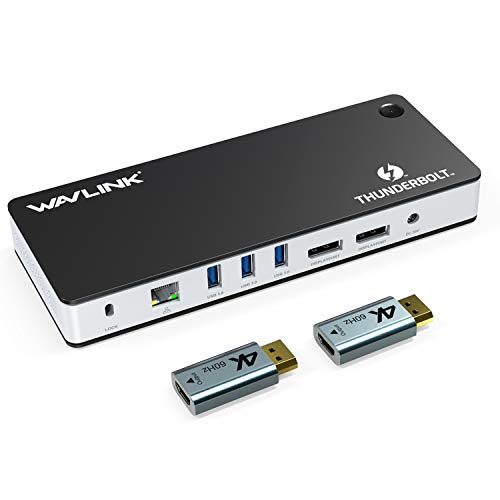 Thunderbolt-3-Dock WAVLINK Thunderbolt 3 Dockingstation mit 60W