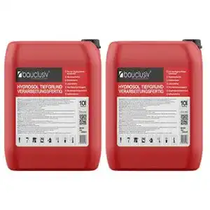 Tiefengrund bau discount bauclusiv hydrosol farblos 20 liter