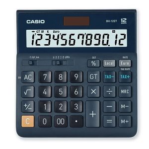 Tisch-Taschenrechner Casio Tischrechner DH-12ET, 12-stellig