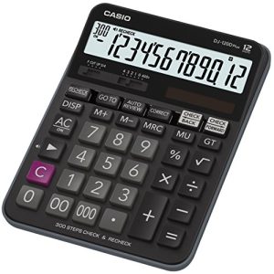 Tisch-Taschenrechner Casio Tischrechner DJ-120DPLUS, 12-stellig