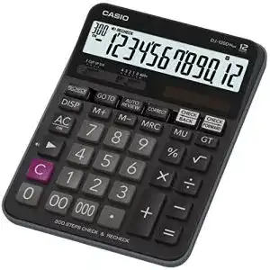 Tisch taschenrechner casio tischrechner dj 120dplus 12 stellig
