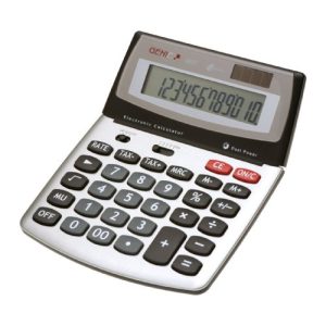 Tisch-Taschenrechner GENIE 560 T 12-stelliger Design-Tischrechner