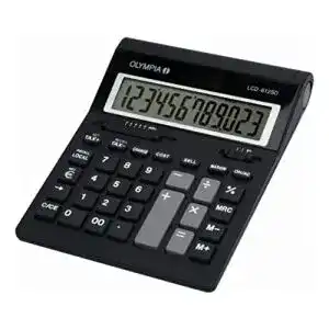 Tisch taschenrechner olympia taschenrechner lcd 612 sd schwarz