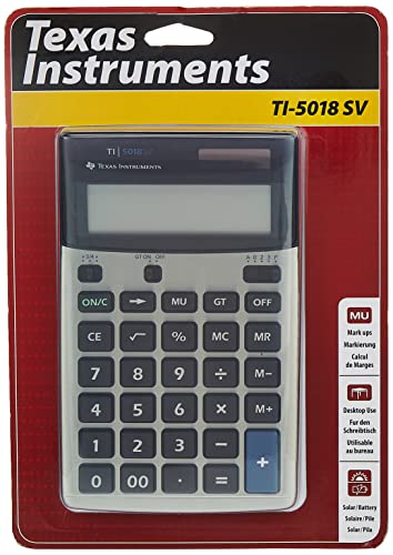 Tisch-Taschenrechner Texas Instruments TI-5018SV Tischrechner