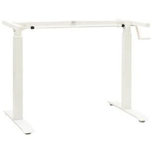 Height-adjustable table frame