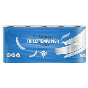 Toilettenpapier by Amazon 3-lagig Ohne Duft, 200 Blatt, 10 Rollen