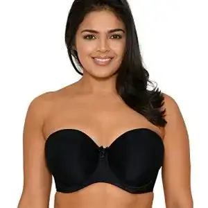 Traegerloser bh grosse groessen curvy kate damen bh luxe strapless