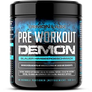 Trainingsbooster DEMON LABZ Pre Workout Demon BLAUER - trainingsbooster demon labz pre workout demon blauer