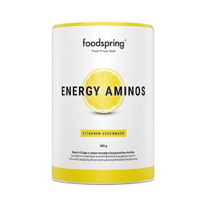 Trainingsbooster foodspring Energy Aminos Zitrone