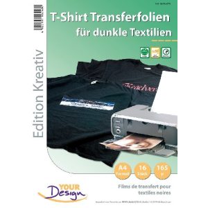 Transferpapier Your Design T Shirt Druck Folien: 16 T-Shirt