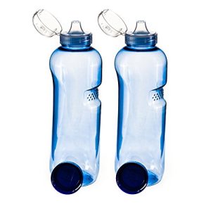 Trinkflasche 1 Liter Greiner 2 x 1 Liter Tritan Wasserflasche