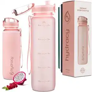 Trinkflasche 1 liter hydracy trinkflasche mit fruchteinsatz 1l