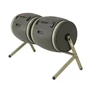Trommelkomposter lifetime lebenslange dual 189 liter