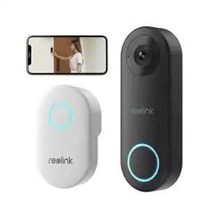 Tuersprechanlage reolink video tuerklingel mit chime 5mp ultra hd