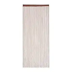Tuervorhang relaxdays fadenvorhang 90x245 cm mit tunneldurchzug