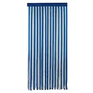 Tuervorhang wenko blau weiss