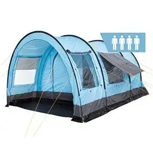 Tunnelzelt 4 personen campfeuer zelt relax4 fuer 4 personen