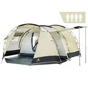 Tunnelzelt 4 personen campfeuer zelt super fuer 4 personen