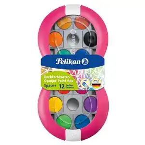 Tuschkasten pelikan 724625 deckfarbkasten space magenta