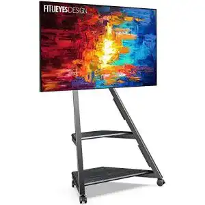 Tv staender fitueyes design tv staender rollbar mobiler tv stand