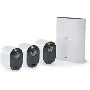 Ueberwachungskamera arlde arlo ultra wlan 4k alarmanlage