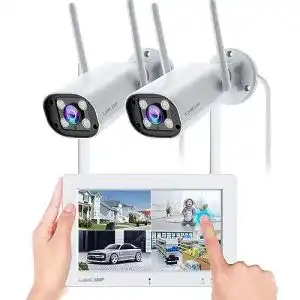 Ueberwachungskamera mit monitor camcamp 3mp set