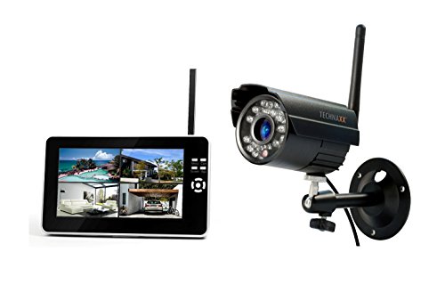 Überwachungskamera mit Monitor technaxx Easy, Set