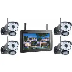 Ueberwachungskameras aussen elro cz60rips color night vision 1080p hd