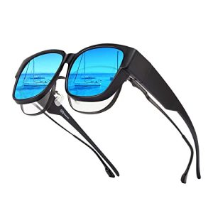 Überzieh-Sonnenbrille Bloomoak Polarisierte Überbrille, blendfrei