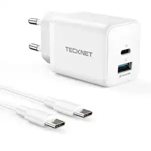 Usb c ladegeraet tecknet 45w usb c ladegeraet 2 port 1 usb c1 usb