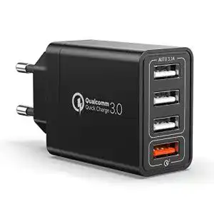 Usb ladegeraet kempow usb ladegeraet mehrfach mit schnellladegeraet