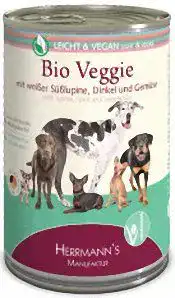 Vegetarisches hundefutter hermanns herrmanns bio veggie hundefutter