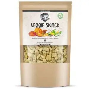 Vegetarisches hundefutter pets protect veggie snack 150 g vegan