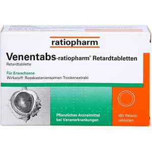 Venen-Tabletten Ratiopharm Venentabs- Retardtabletten, 100 St - venen tabletten ratiopharm venentabs retardtabletten 100 st