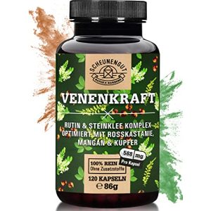 Venen-Tabletten Scheunengut VENENKRAFT® Rutin Steinklee Kapseln
