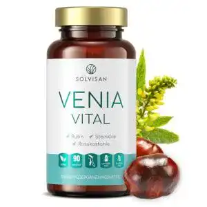 Venen tabletten solvisan venia vital hochdosierter 3 fach komplex