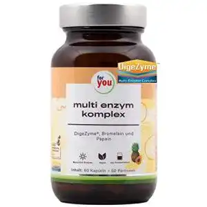 Verdauungsenzyme for you multi enzym komplex 60 kapseln multienzyme