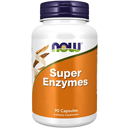 Verdauungsenzyme NOW Foods, Super Enzyme, 90 Kapseln, Laborgeprüft